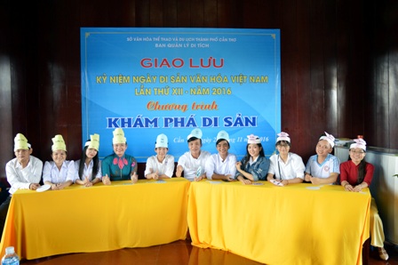 Kỷ niệm Ngày Di sản Văn hóa Việt Nam lần thứ XII  và Chương trình Khám phá di sản tại Cần Thơ