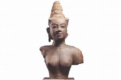 Tượng nữ thần Devi (Hương Quế)