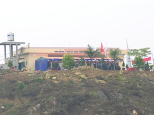 Khánh thành tòa nhà BQLdự án. Ảnh: LQV